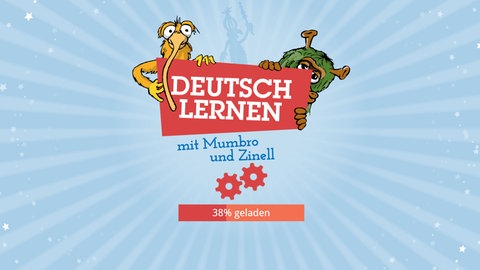 Deutsch lernen mit Mumbro und Zinell Lernspiel