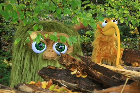 Mumbro & Zinell im Wald