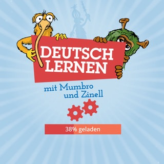 Deutsch lernen mit Mumbro und Zinell Lernspiel