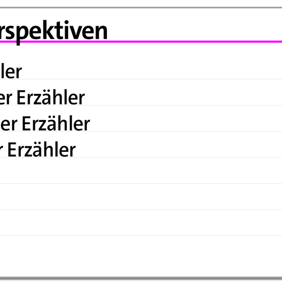 Karteikarte Erzählperspektiven als Erzähltechnik | kolleg24 Deutsch