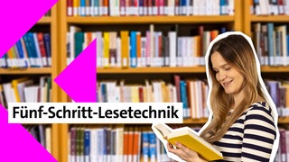 Presenterin der Folge zur Fünf-Schritt-Lesetechnik im kolleg24 Deutsch