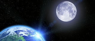 Die Erde und der Mond im Weltall: Wie entstehen die Mondphasen?