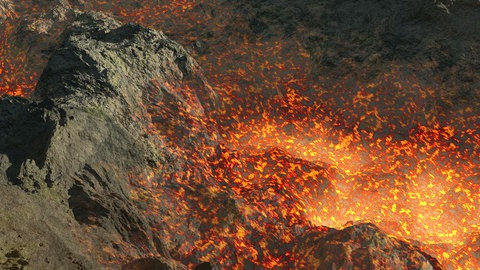 Heiße Lava aus dem Erdinneren: Warum ist die Flüssigkeit im Erdinneren in Bewegung?