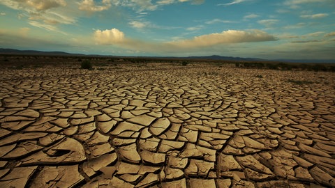 Völlig ausgetrockneter Boden: Durch den Klimawandel herrscht in einigen Regionen der Erde extreme Trockenheit.