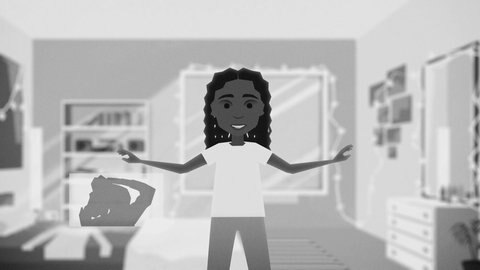 Tapiwa mit neuer Frisur.