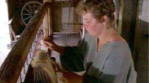 Foto einer Arbeiterin