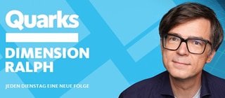 Porträtfoto von Ralph Caspers und der Schriftzug "Dimension Ralph"