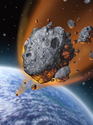 Asteroid auf Erdkurs (Foto: Getty Images)