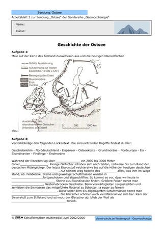 Arbeitsblatt 2: Geschichte der Ostsee (Foto: )