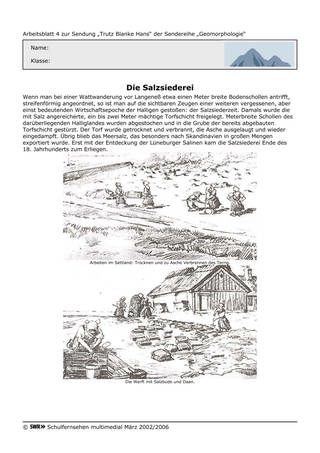 Arbeitsblatt 4: Die Salzsiederei (Foto: )