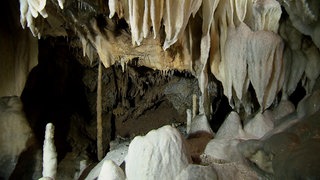 Tropfsteinhöhle.