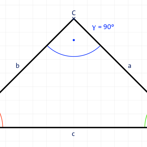 Ein gleichseitiges, rechtwinkliges Dreieck | kolleg24 Mathematik