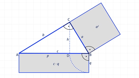 Kathetensatz des Euklid