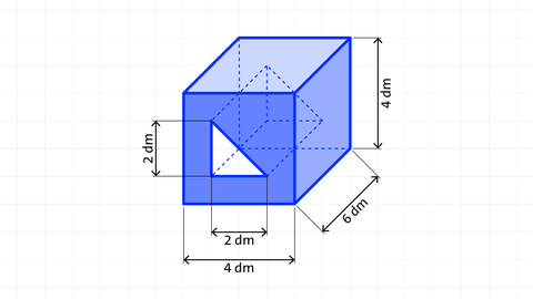 Beispielgrafik eines Rechteckprismas | kolleg24 Mathematik