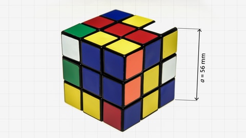 Ein Rubik's Cube, auch Zauberwürfel genannt | Geometrie | kolleg24 Mathematik