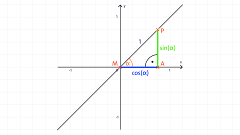 Grafik einer linearen Funktion zur Darstellung ihrer Steigung | kolleg24 Mathematik