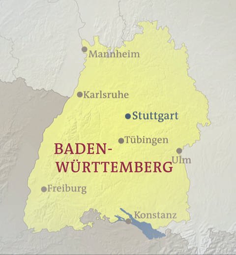 Kartenausschnitt von Baden-Württemberg (Foto: SWR - Screenshot aus der Sendung)