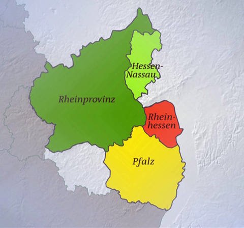 Eine Karte der Rheinland-Pfalz Region. (Foto: SWR - Screenshot aus der Sendung)