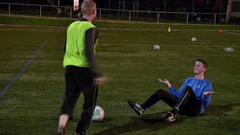 Fußballtraining.