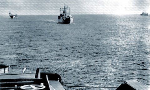 Schiffe der US-Flotte auf See (Foto: dpa)