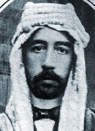 Ein schwarz-weiß Foto von König Faisal I. (Foto: dpa)