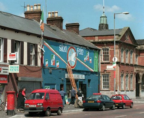 Sinn Féin-Büro in Belfast (Foto: dpa)