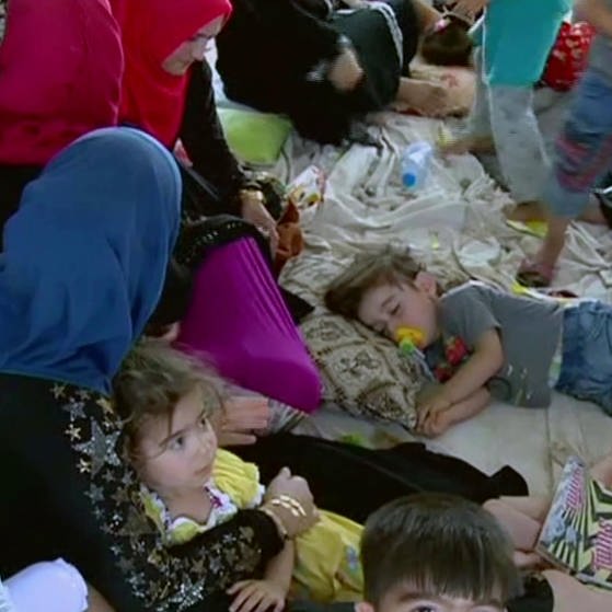 Flüchtlinge (Foto: SWR - Screenshot aus der Sendung)