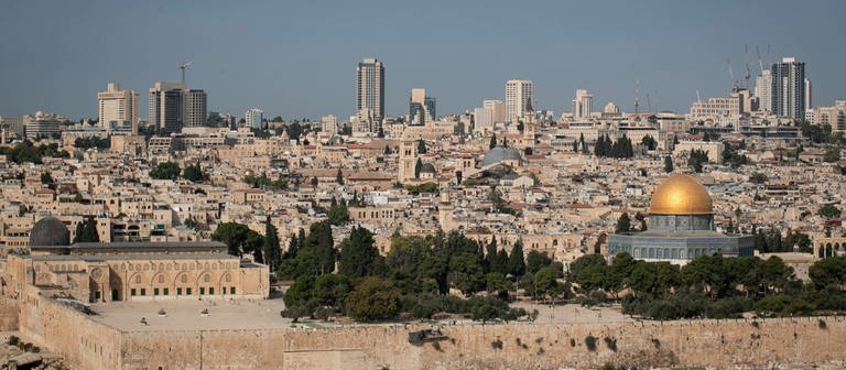 Jerusalem - das umkämpfte Zentrum von Israel. Der Konflikt zwischen Israel und der Hamas im Gazastreifen ist neu eskaliert.  (Foto: IMAGO / Xinhua)