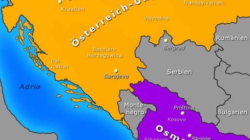 Karte: Balkan