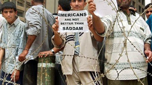 Demonstration in Bagdad gegen die US-Besatzung