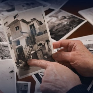 Fotografien aus Flücchtlingslagern im Nahen Osten aus dem Film "Nahostkonflikt - wie fing das an?"