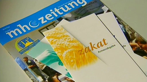 Ein Bild von mehreren muslimischen Zeitschriften