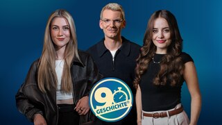 Hosts Mona Berner, Paul Lüder und Aurora Lushtaku (v.l.n.r.)