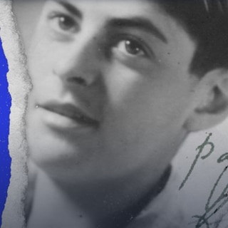 Zwei historische schwarz-weiß Fotos von einer Frau und einem Mann. Dazwischen der Schriftzug funk - wahr so. Das Format erzählt die Geschichten von Verfolgten im Nationalsozialismus und Holocaust.