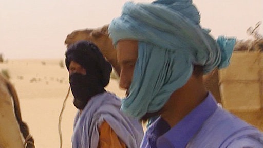 Sanddünen in der Sahara