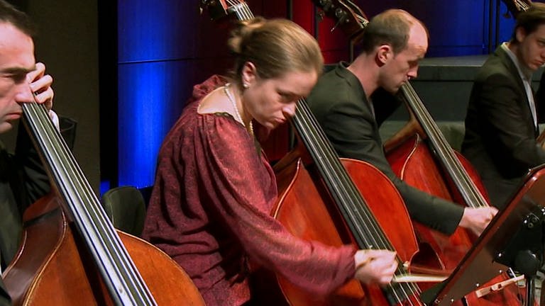 Bild von Menschen die Streichinstrumente spielen (Foto: SWR – Screenshot aus der Sendung)