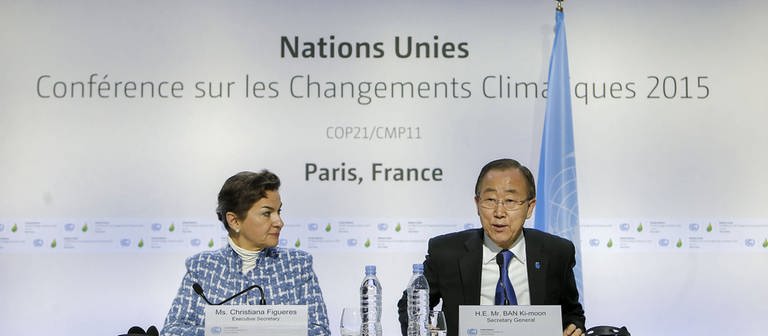 Pariser Klimaabkommen von 2015 (Foto: IMAGO / Xinhua)