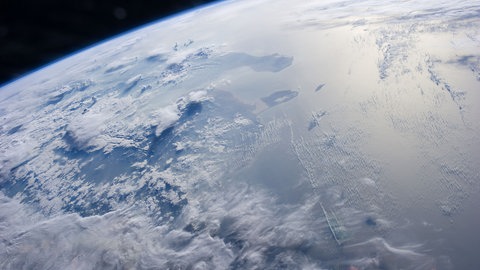 Die Erde von der ISS aus gesehen