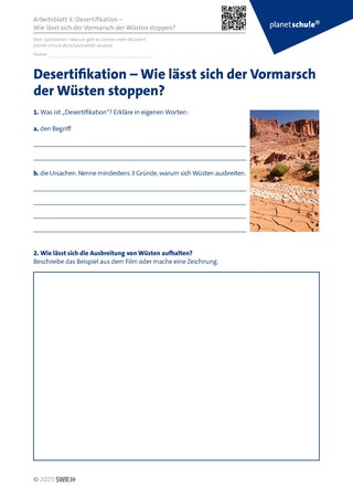 Screenshot des Arbeitsblattes