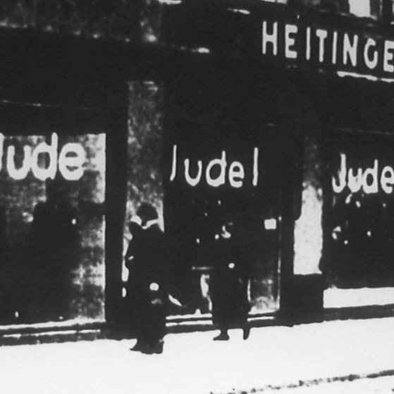 Boykott jüdischer Geschäfte (Foto: Imago, United Archives International)