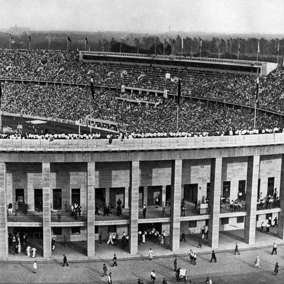 Olympiastadion, 1936 (Foto: imago, United Archives International)