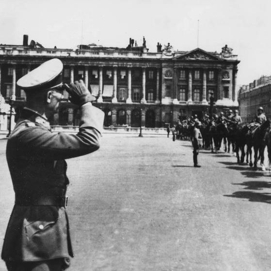 Place de la Concorde, 14. Juni 1940
