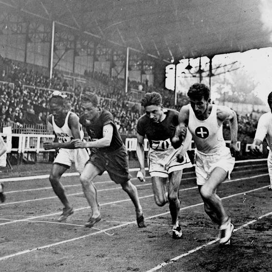1.500-Meter-Lauf Männer, 1924 (Foto: Imago, United Archives)
