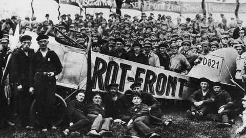 Demo der KPD in Berlin