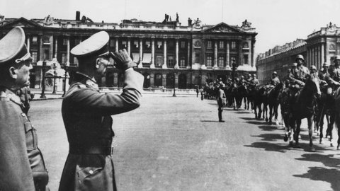 Place de la Concorde, 14. Juni 1940
