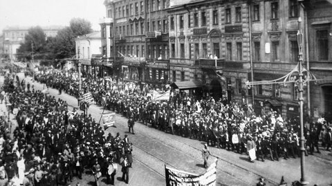 Demonstration in Petrograd