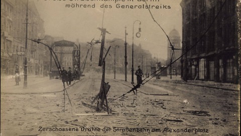 Berlin Alexanderplatz, Generalstreik 31.12.1918