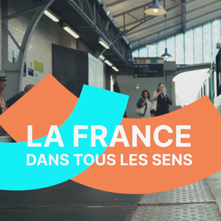 Schriftzug "La France dans tous les gens"