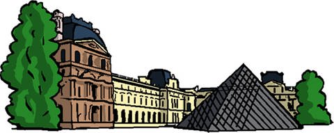 Louvre (Foto: SWR - Screenshot aus der Lernsoftware)