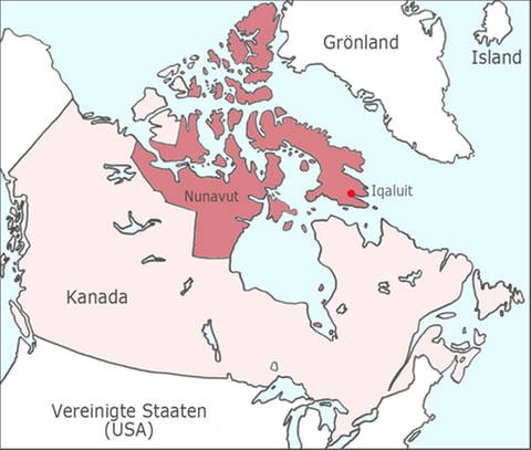 Karte Nunavut (Foto: SWR)